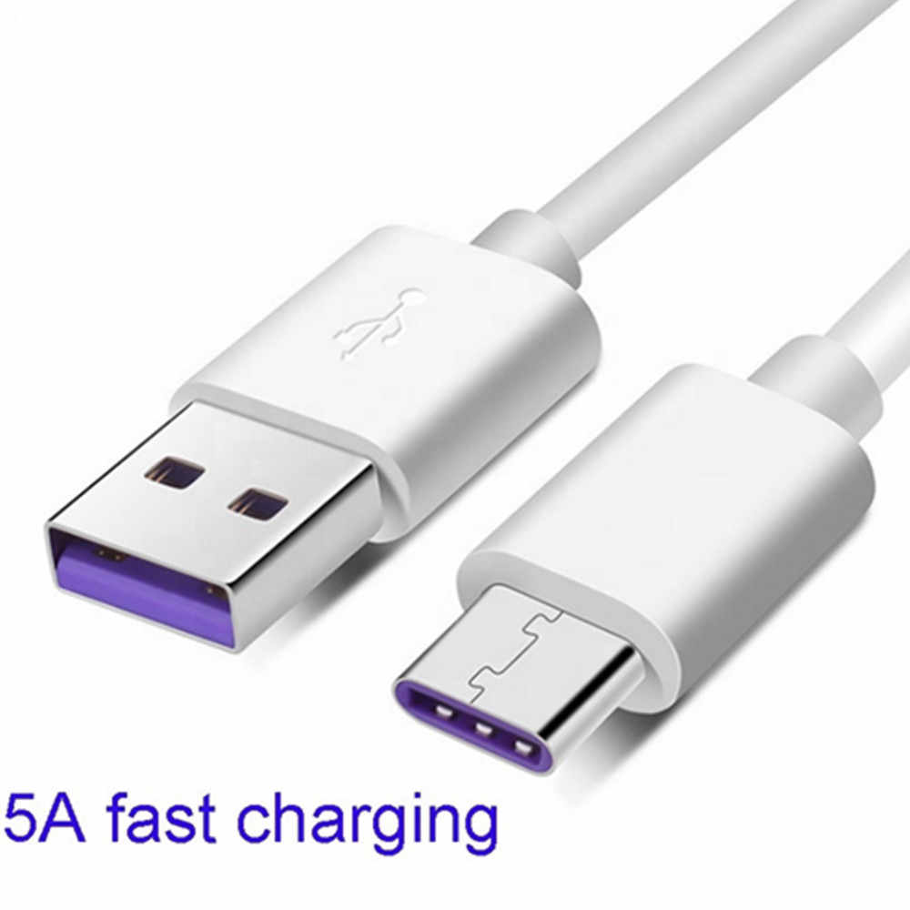 5A Fast Charging Data Sync Type C Charger USB Cable For Android Mobile Phone Type-C Cable