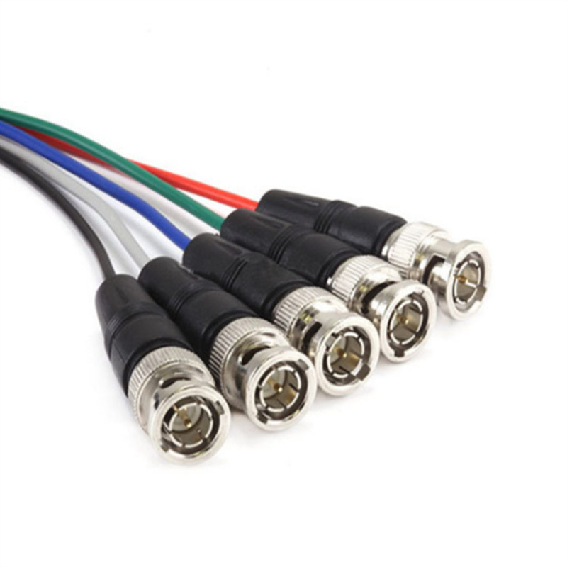 Hot VGA to RGB HV Video HDB15 to 5 BNC RGB Video Cable for HDTV Monitor cable 1.5/3/5/8/10/15/20/25/30/35M