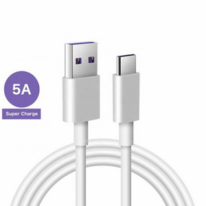 5A Fast Charging Data Sync Type C Charger USB Cable For Android Mobile Phone Type-C Cable