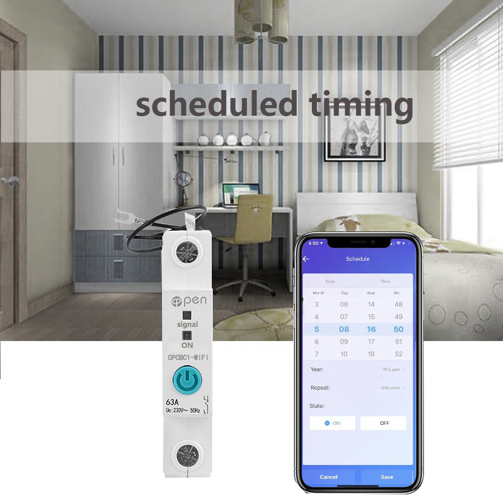 WIFI remote control  energy monitoring smart Switch by ewelink app with Alexa google home for Smart home