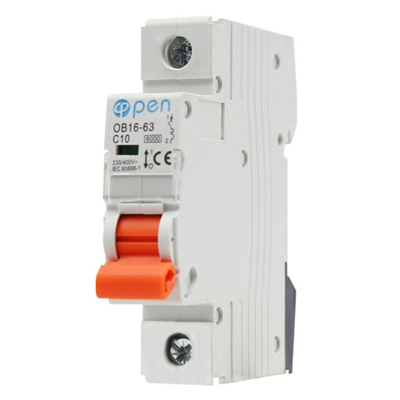 Open Electric MCB AC 220V 380V Mini Miniature Circuit Breaker 1P 2P 3P 4P 6A 16A 32A 40A 50A 63A 80A 100A 125A Air Switch CE