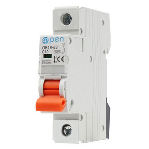 Open Electric MCB AC 220V 380V Mini Miniature Circuit Breaker 1P 2P 3P 4P 6A 16A 32A 40A 50A 63A 80A 100A 125A Air Switch CE