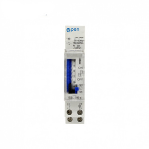 Mechanical Analog Time Switch 24 Hour 110V/220-240VAC Mechanical Programmable DIN Rail Time Switch SUL180a