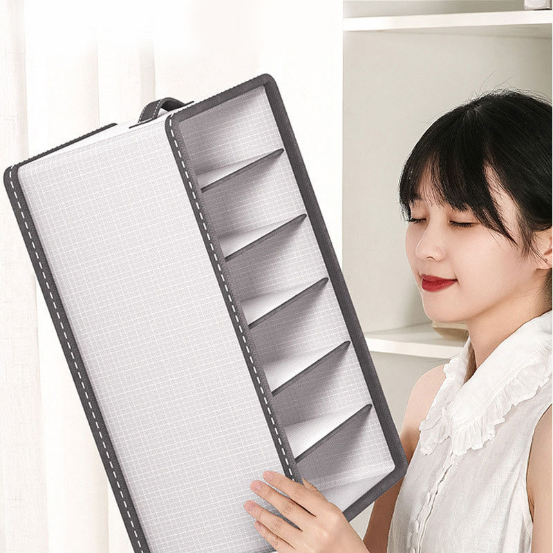 Foldable Fabric Clothes Organizer Portable Household Storage Solution Bedroom Wardrobe Includes Desktop Pants Storage