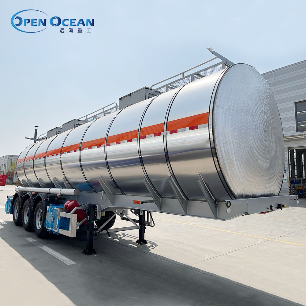 Liquid Fuel Bulk Cement LNG LPG Powder Diesel Tank Cargo Container Transport Utility Heavy Duty Tractor Dumping Semi Trailer