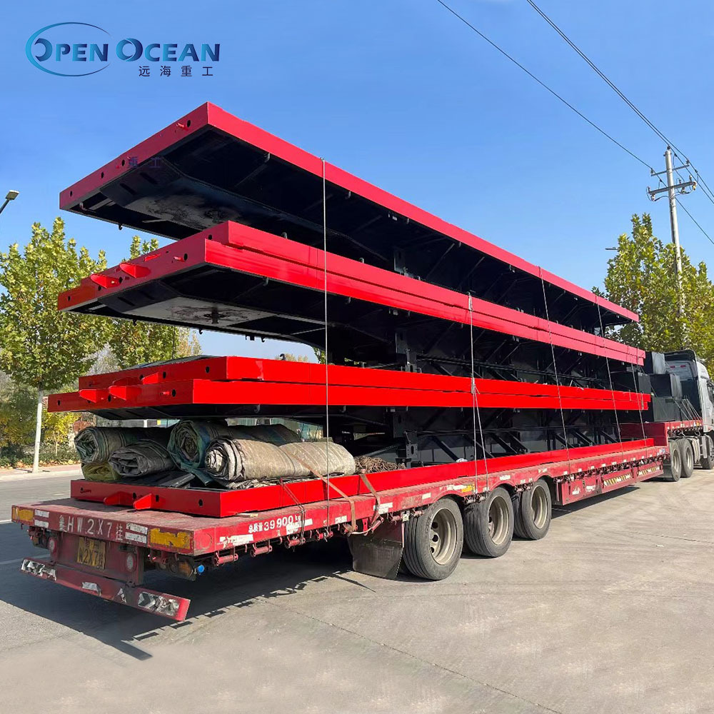 Factory Price 40 FT 12.5m Long 30 Ton Container Flat Bed Flatbed Truck Trailer