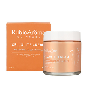 RubioAroma 100% Natural Hot Gel Fat Burning Slimming Firming Cream for Face Body Waist Effective Body Slimming Cream