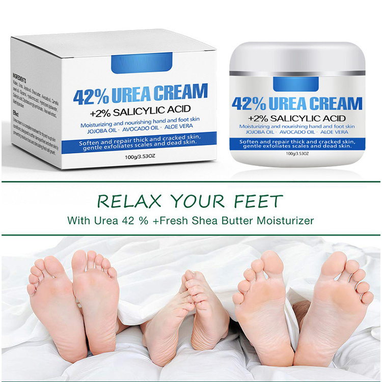 Huati Sifuli RubioAroma 42% UREA CREAM +2% SALICYLIC ACID cracked heels exfoliating anti crack removal repair urea foot care