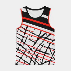 Factory Price New Tank Top For Men High Quality 100% Polyester Tank Top Men's Breathable Quick Dry Tank Top For Men