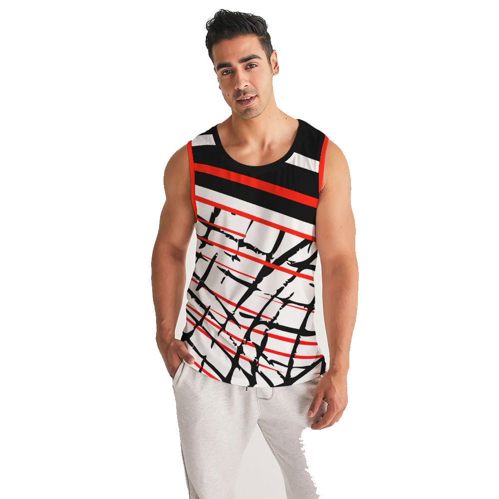 Factory Price New Tank Top For Men High Quality 100% Polyester Tank Top Men's Breathable Quick Dry Tank Top For Men