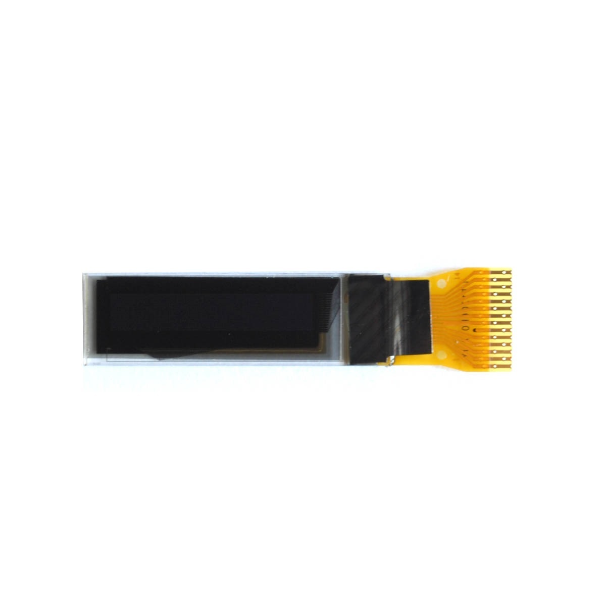 0.69 inch Micro OLED Screen 96x16 Transparent OLED Screen White color mini OLED display