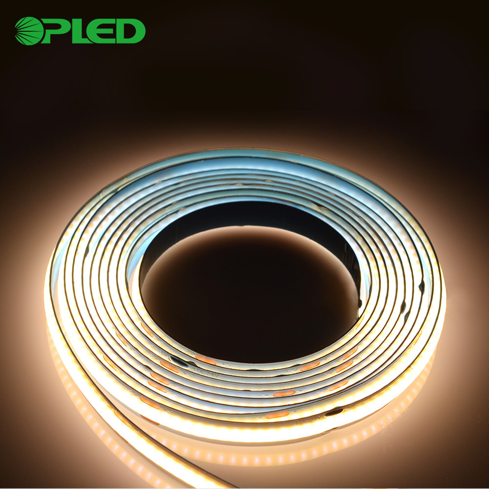 Warm White Super Bright CCT Flexible Suppliers 240 Led Smart Rgb 12v 24v Rgbic Outdoor Waterproof Cob Led Strip Light