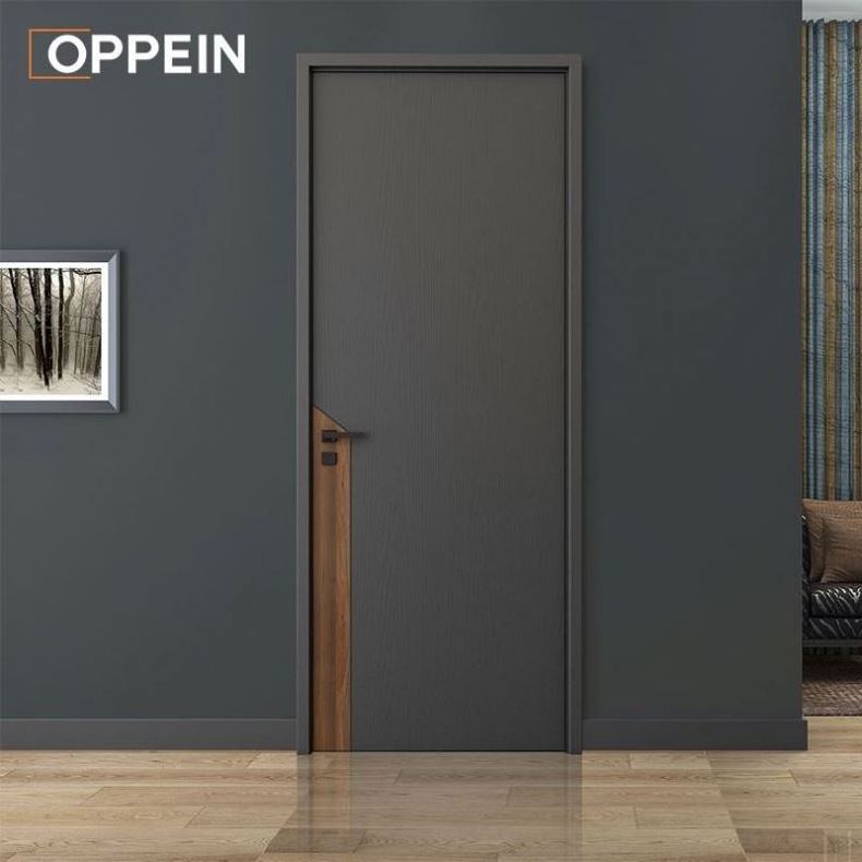 OPPEIN Modern Interior Room Design Solid Wood House Interior Doors For House