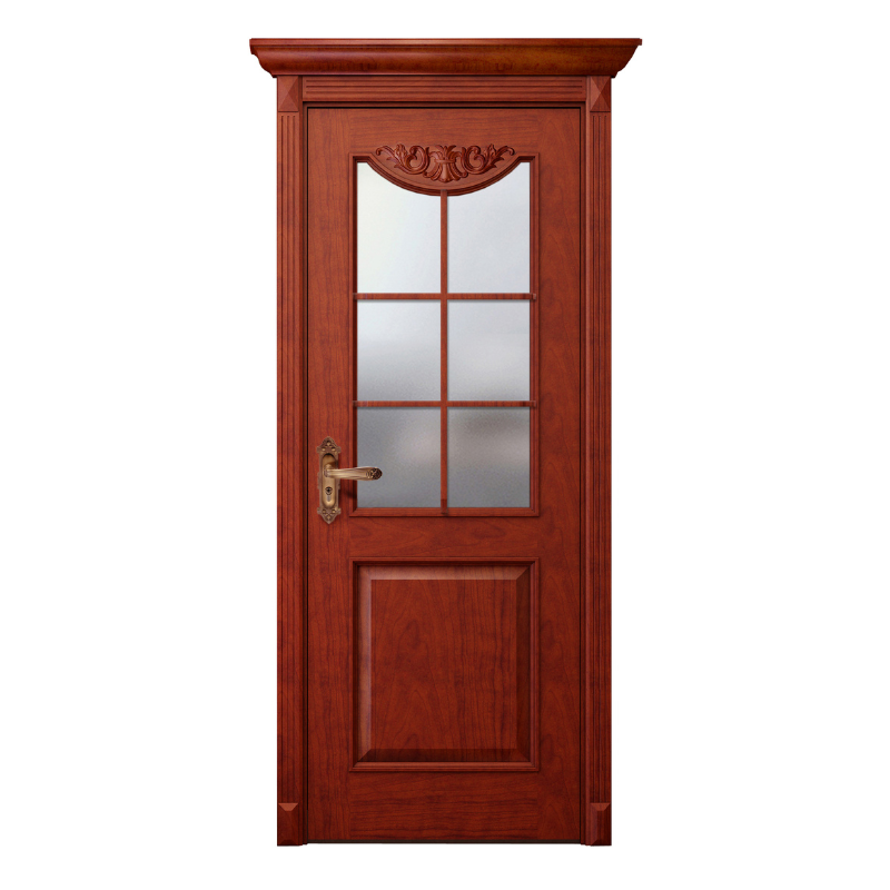 2023 New Design Nature Modern Solid Teak Wood Main Door Designs