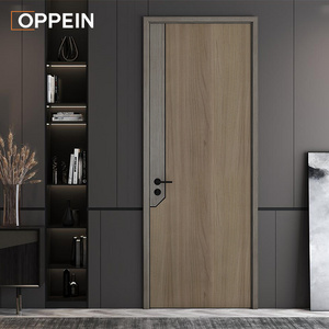 OPPEIN High Quality Hinges In Nigeria PVC Wooden Office Door Indoor Interior Natural Engineered Wood Doors