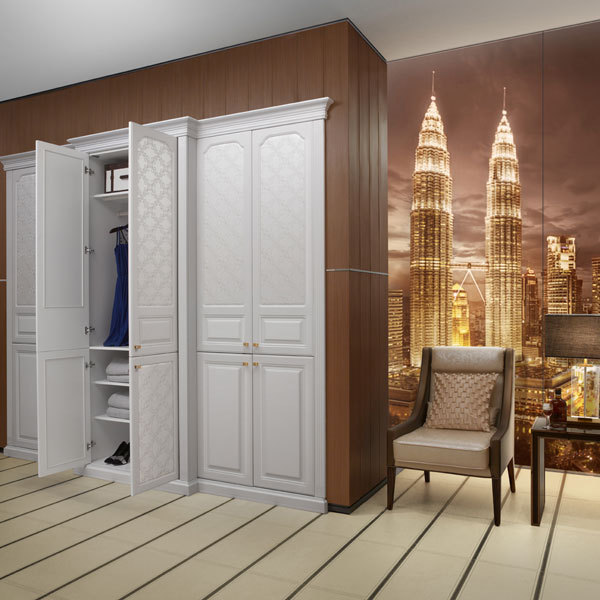 White Lacquer Wardrobe Closet Wholesaler in Guangzhou