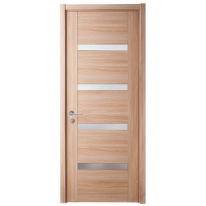 OPPEIN New Design China Fashion Expensive Office Solid Wooden Interior Door