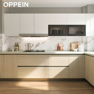 OPPEIN 2023 New Style Wholesale Sample Cupboard Cabinet Modern Kitchen Cabinet