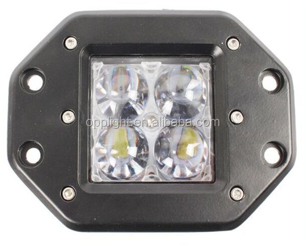 4x4 Accessory 4D 20w Spot Flood Light Off Road Led Worklight for Truck ATV UTV 4WD Black IP68 Universal Car Accessories 2 Years