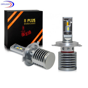 Dual color h4 automotive led headlight 48w 10000LM 6000K 4300k 3000k H11 H7 9005 9006 ed headlight bulbs