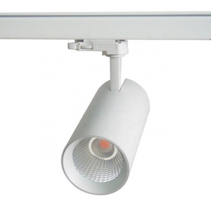 30W 130lm/w RA>90 Commercial Shop Lighting Built-in Art Gallery Track Spotlight Track Light With 5 Years Warranty