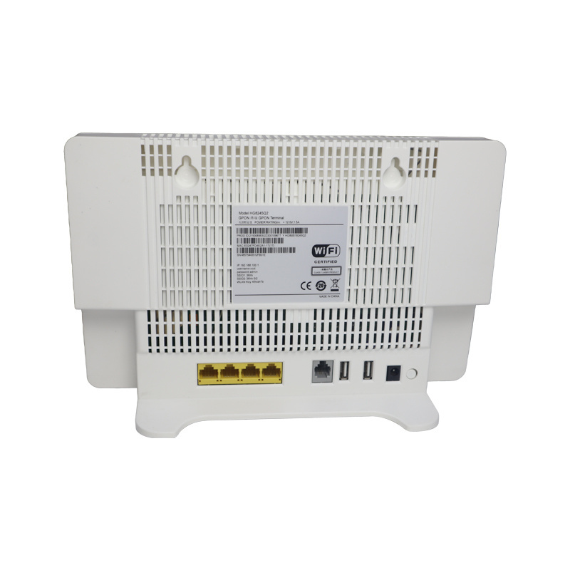 Factory New English Version FTTH Dual Band Echolife Xpon HG8245Q2 ONU 2USB 4GE 2.4G 5G WIFI Optic Network GPON HG8245Q2 ONU