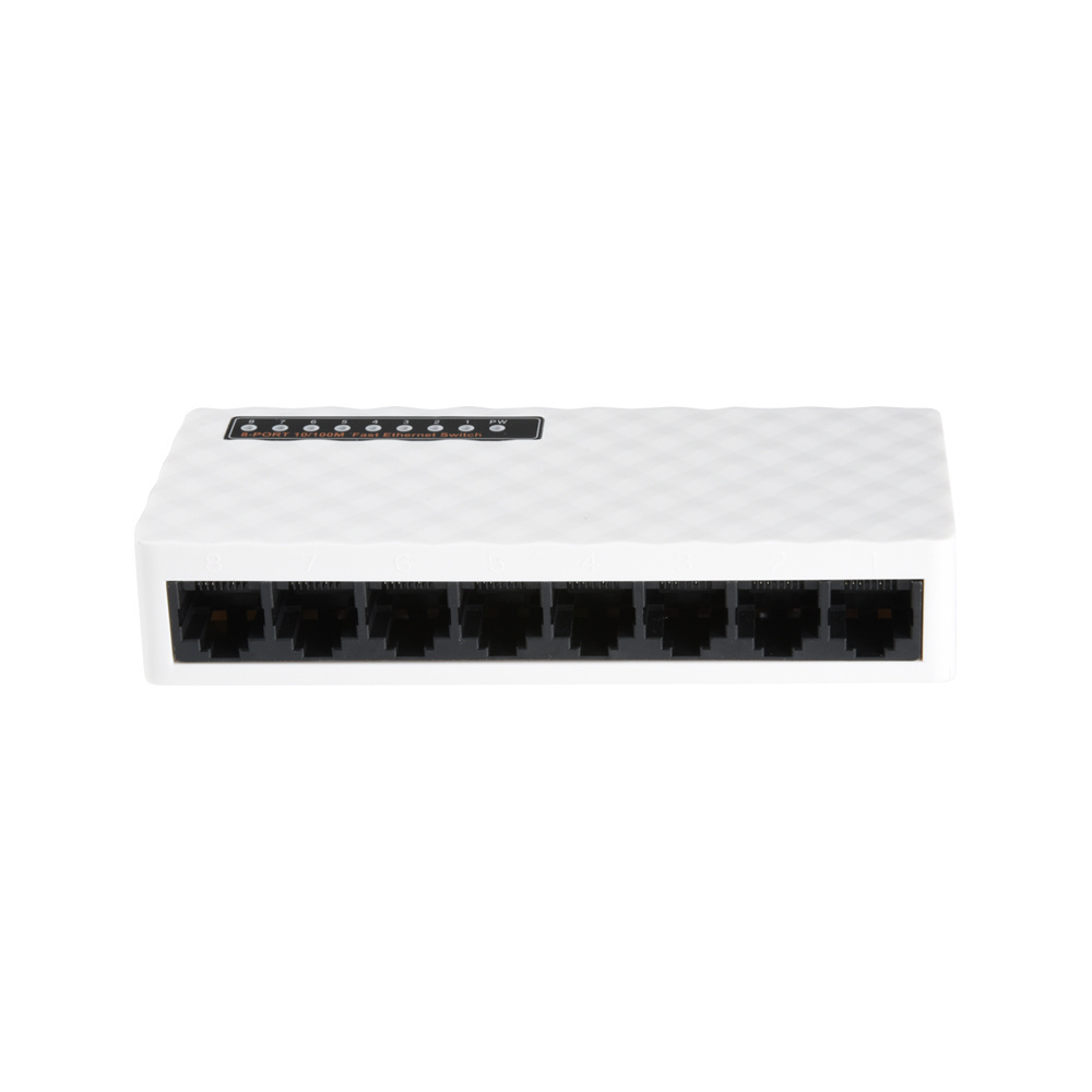 lowest price RJ45 ports desktop switch tp link 8 port 10/100 mbps switch hub price