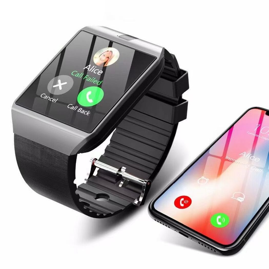 Reloj Inteligente Camera SIM Video Call WiFi Sports Tracking Dz09 Smart Watch with Sim Card Men for Sumsung Android Mobile Phone