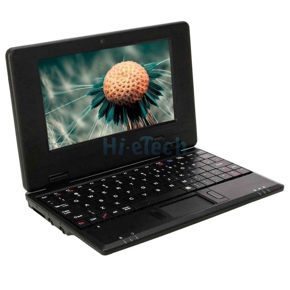 7 inch Student kids laptop PC computer Quad Core 1.5Ghz Android 13.0 WIFI HDM USB port netbook 32GB wholesale