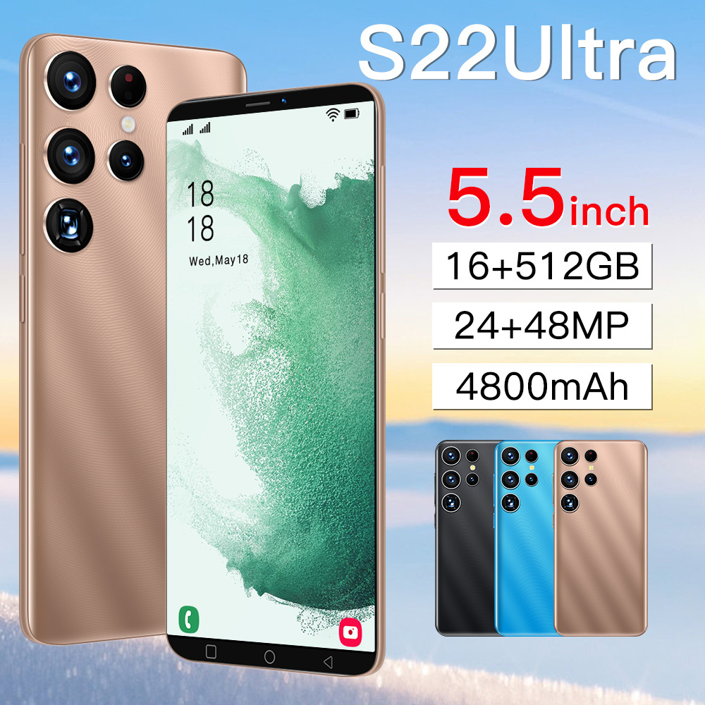 EU Global version original 5G smartphone S22 ultra S22+ Dual SIM 128GB mobile phone Android celulares