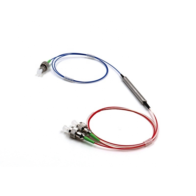 3 Port 0.9mm SM 1310 1550nm Fiber Polarization Independent Optic Circulator with 1m 1.5m length