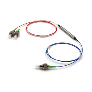 3 Port 0.9mm SM 1310 1550nm Fiber Polarization Independent Optic Circulator with 1m 1.5m length