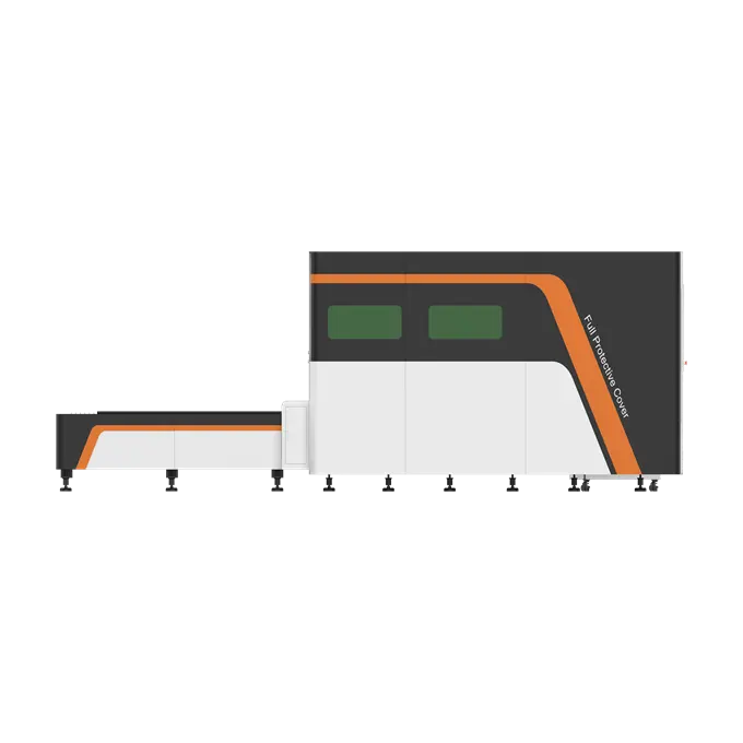 enclosed laser cutting machine surrounding environment-friendly metal cutter stainless steel laser cutting