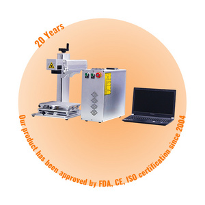 fiber mini desktop benchtop portable small fiber laser marking machine price for metal