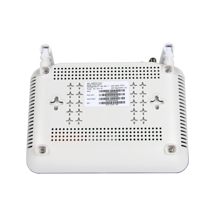 FTTH Realtek Chipset 2LAN RF Catv Wifi Onu Gepon Gpon Onu