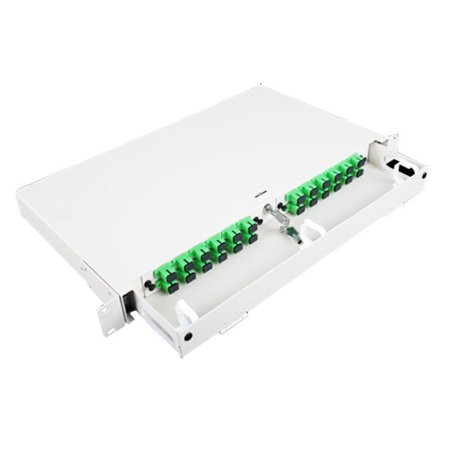 Fiber Optic Patch Panel with Lock