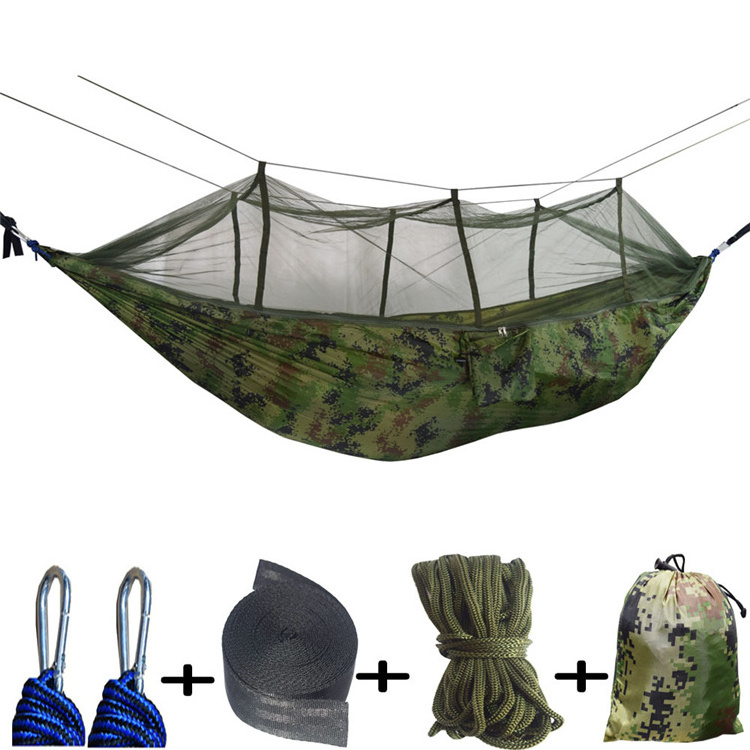 Portable Outdoor Camping Backpacking Swing Mosquito Net Hammock