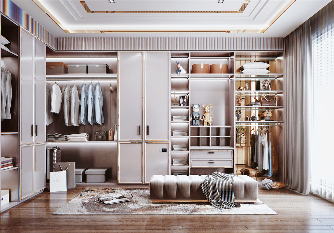 Luxury Wardrobe Walk In Closets Iron Clothes Wardrobe Grey Wood Antique Wardrobes Glass Door Design Bedroom Closet