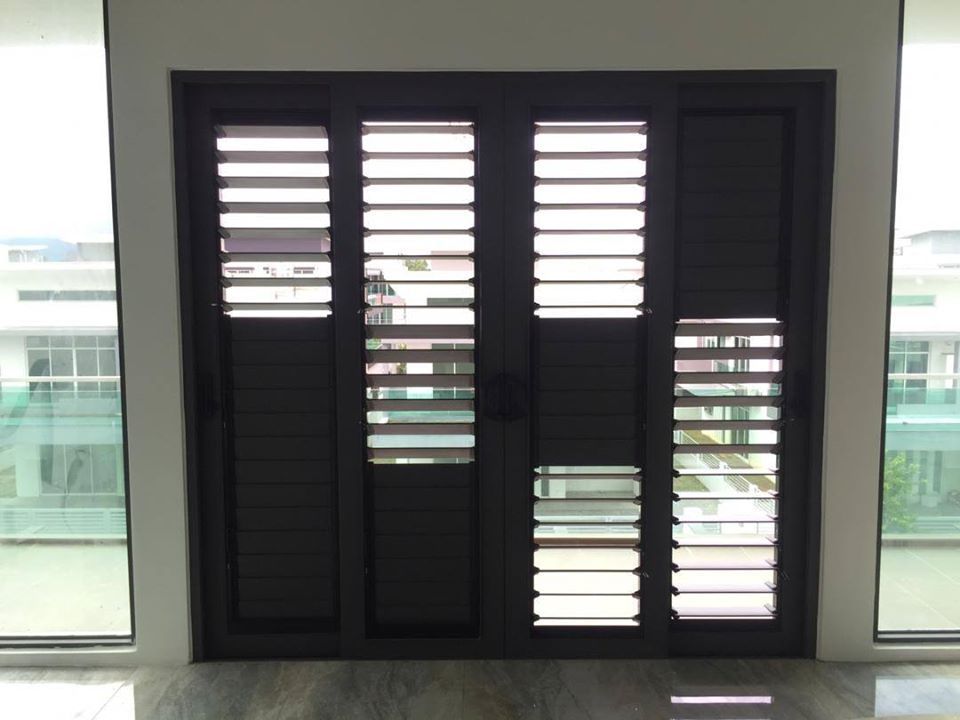 Fixed Adjustable Glass Louvre Windows/ Glass Shutter Window