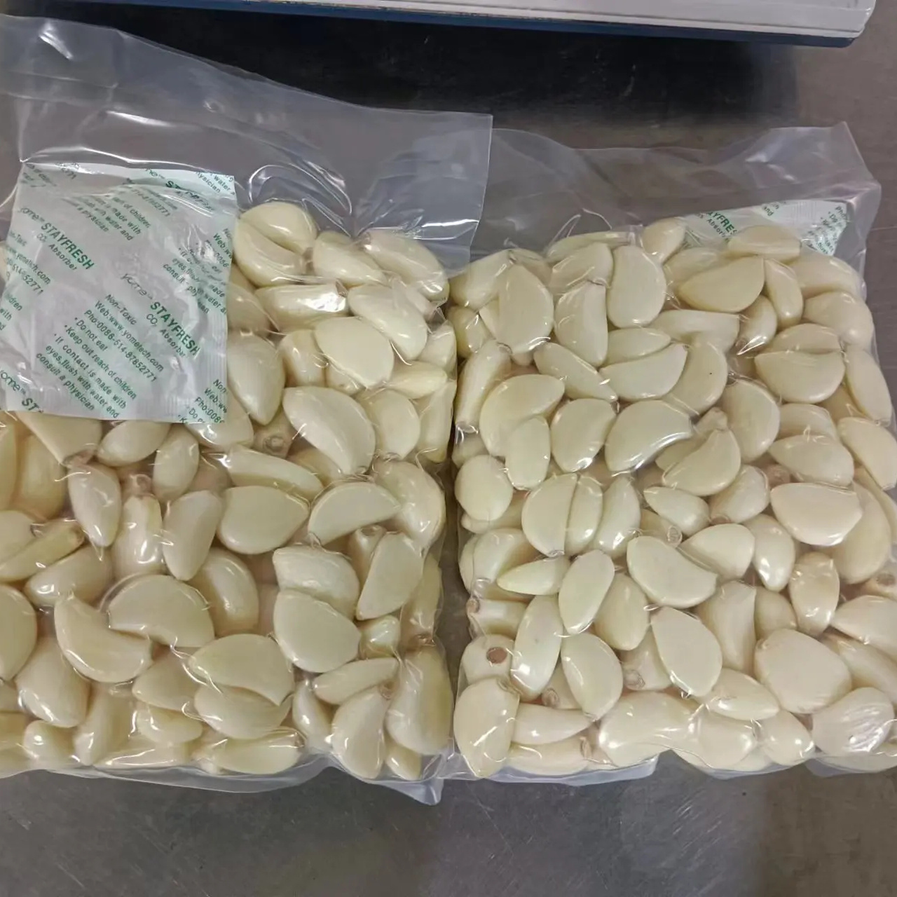 Fresh optimum  peeled garlic marekting price fresh peeled garlic wholesale price