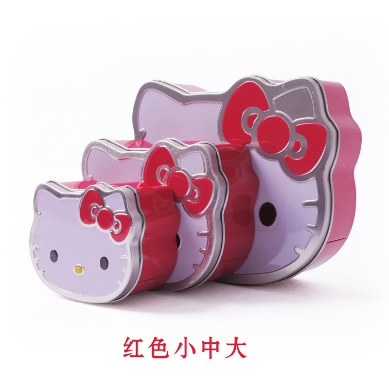 custom candy tin box hello kitty candy tin can Christmas cookie tin box