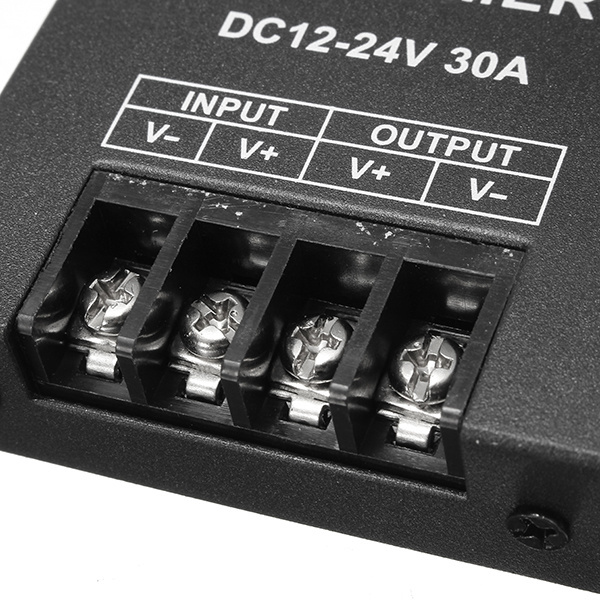 12V 24V 30A Single Color LED Dimmer With RF Remote Controller