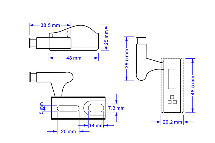 LED hinge light magnetic Under Cabinet Wardrobe Cupboard Door Hinge Sensor Light for Home Indoor Kitchen Bedroom