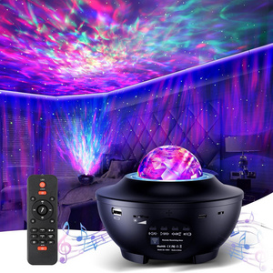 Baby Kids Room Laser Space Starry Sky Star Nebula Projector Night Light with Remote Control LED Laser Ceiling Projector Lights