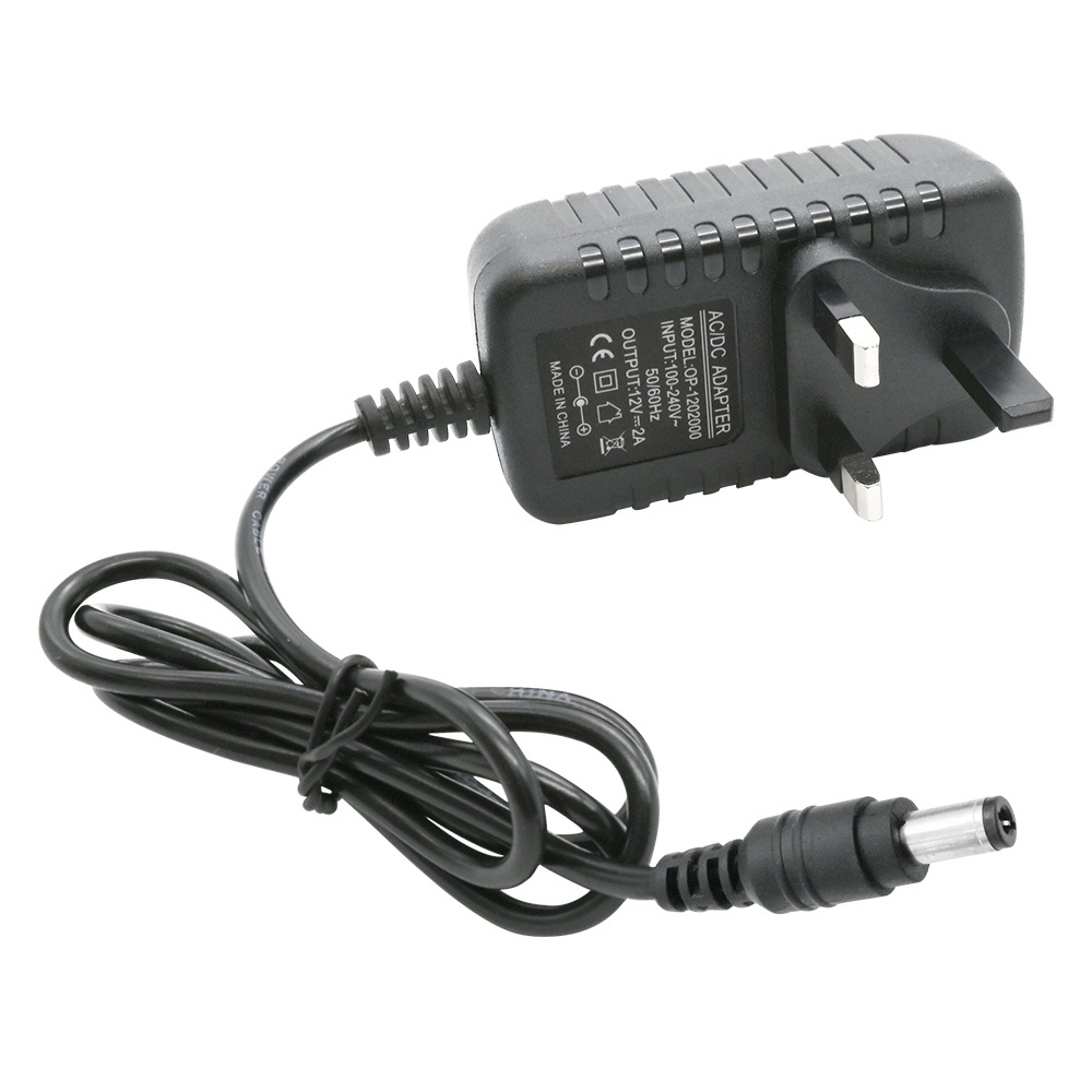 AC 220V DC 12V 2A 24W Power Adapter EU UK US AU Plug AC DC Adaptor CE RoHS Wall Mount Power Supply