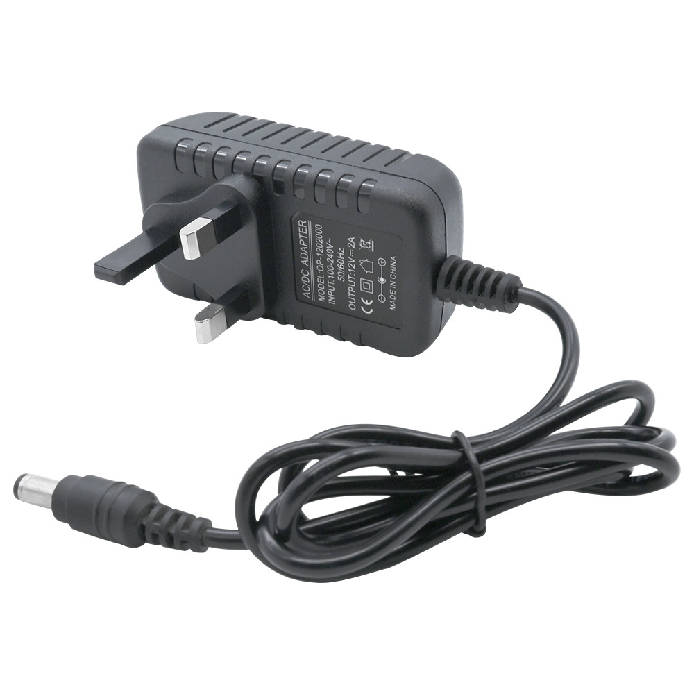 AC 220V DC 12V 2A 24W Power Adapter EU UK US AU Plug AC DC Adaptor CE RoHS Wall Mount Power Supply