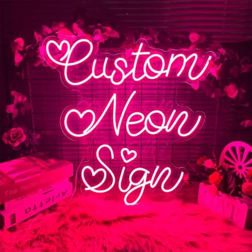 Acrylic Letter Business Birthday LED Brand Mobile Shop Sign with Child Name Neon Sign Board Wholesale for Bar Garage Wall Decor