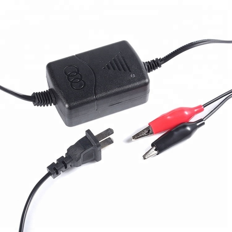 12Volt 1Amp 14.8V 1250mA SLA Battery Charger Automatic Float Charger Smart Charger with Alligator Clips