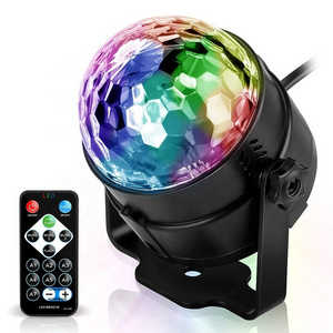 7 Colors DJ Disco Ball Lumiere 6W Sound Activated Laser Projector RGB Stage Lighting effect Lamp Christmas KTV Music Party Light