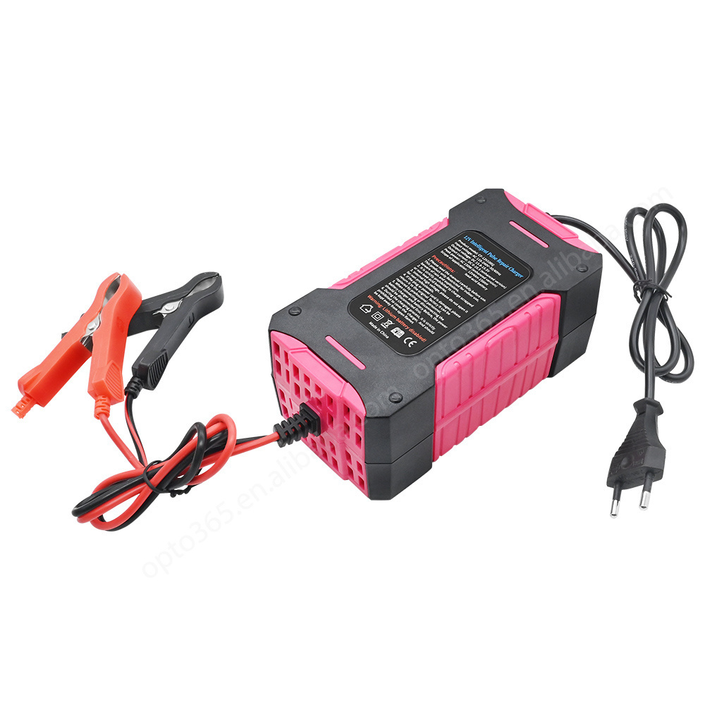 Intelligent Repair Smart Rapid Battery Charger 12V 24V General Motors Motorcycle 10A Fast Lead Acid Automatic Battery Charger